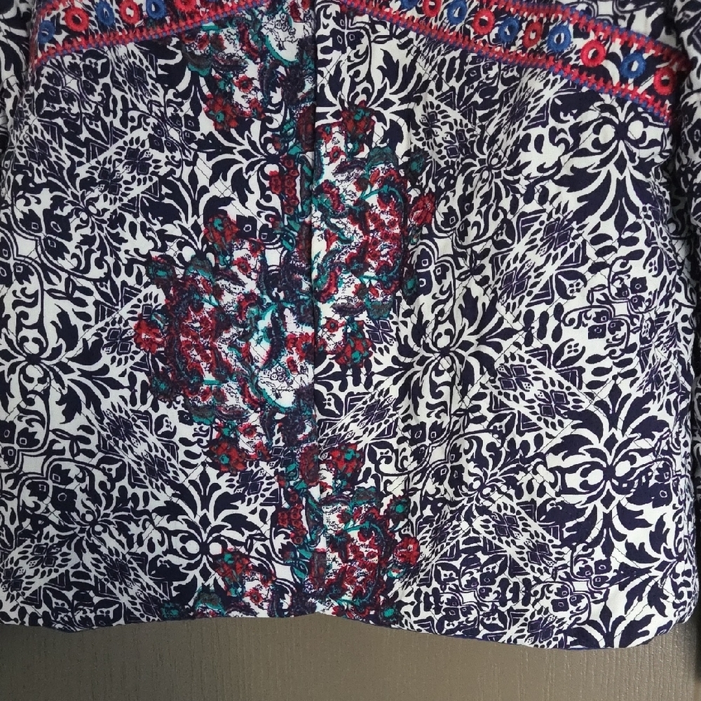 Zara Multicolor Embroidered Jacket - Picture 3 of 6